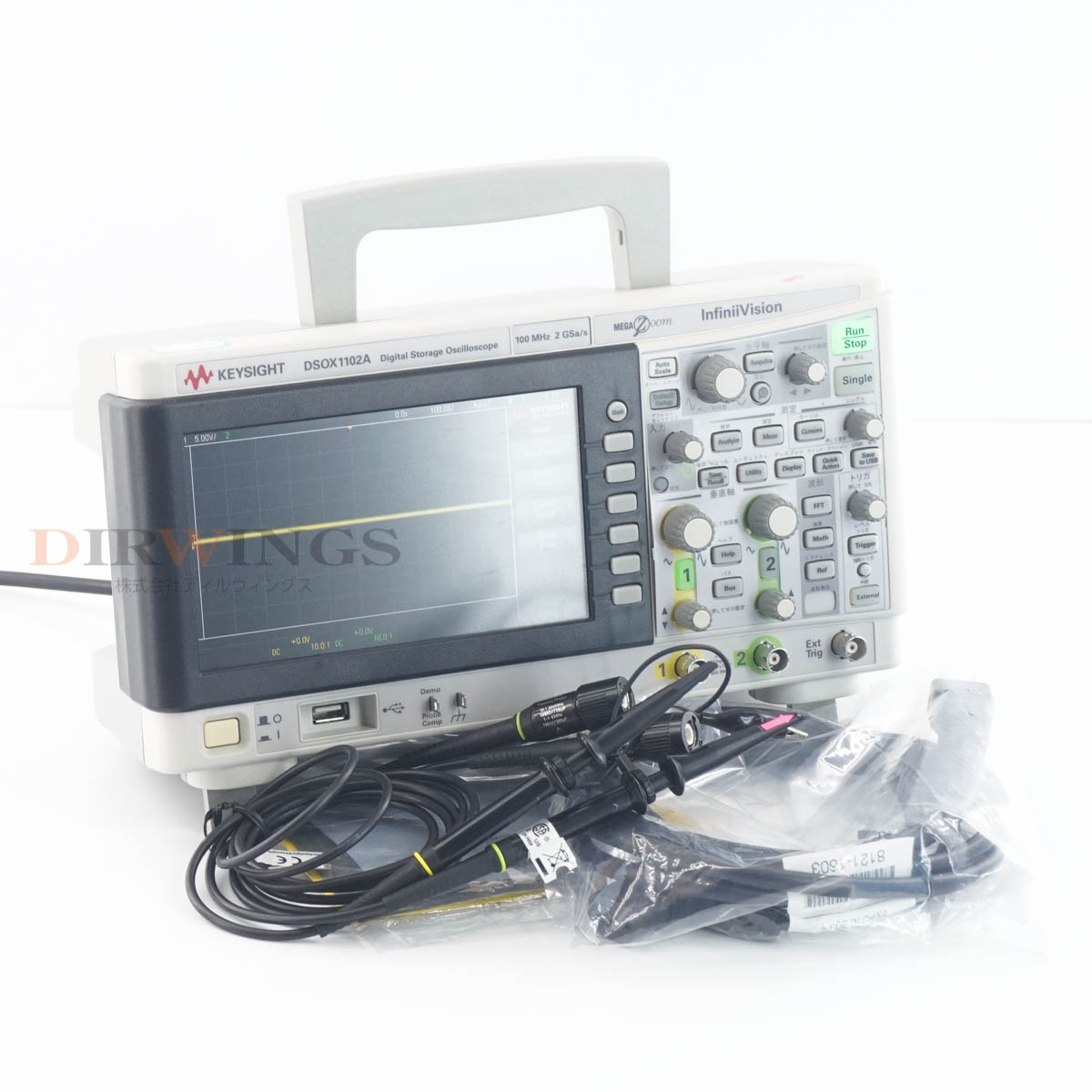 [DW]USED 8���ݾ� 06/2020CAL Keysight DSOX1102A InfiniiVision Digital Storage Oscilloscope �������������� 100MHz 2GS...[07079-0011]
