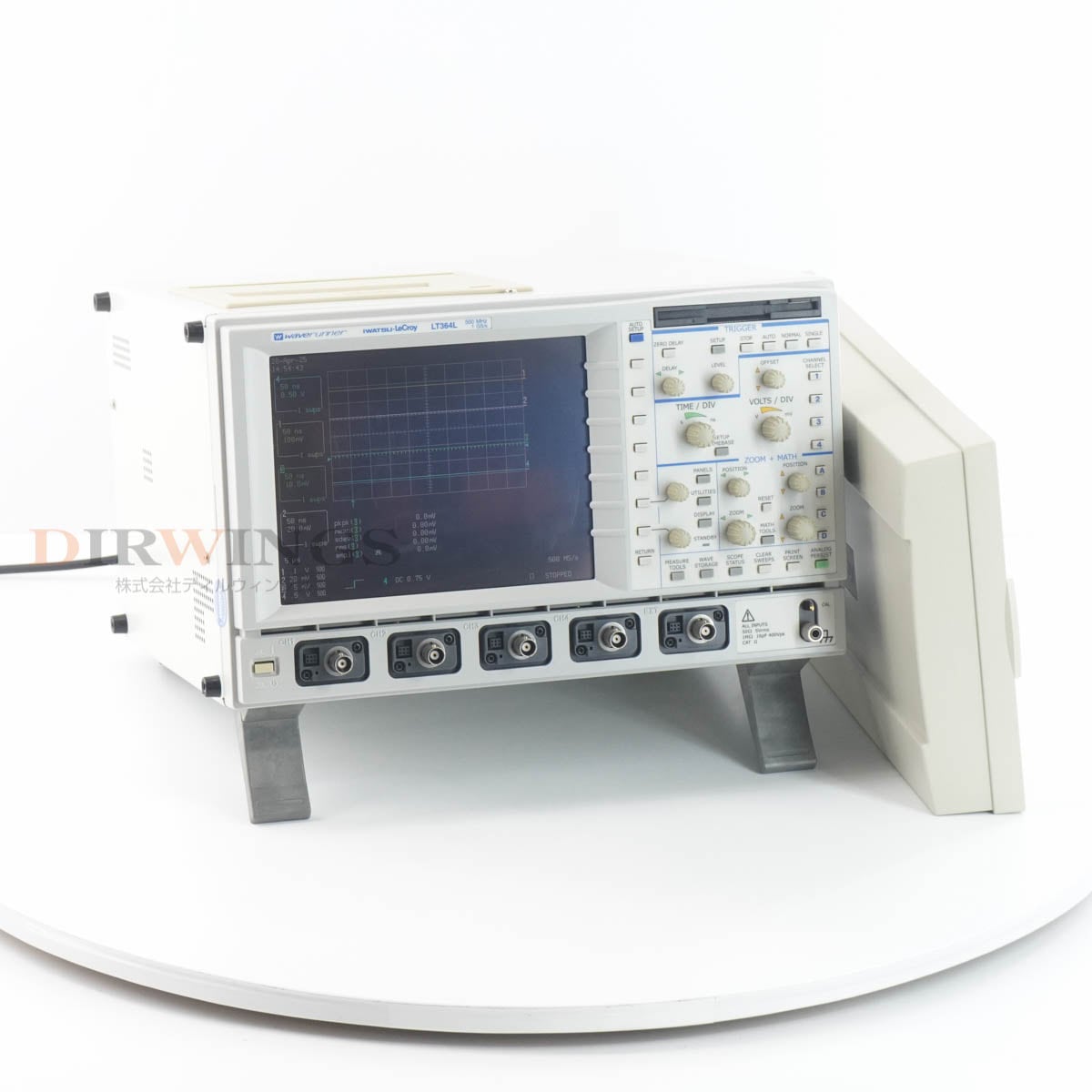 [DW]USED 8���ݾ� IWATSU-LeCroy LT364L waverunner Digital Oscilloscope �ǥ����륪������������ 500MHz 1GS/s [06979-0003]