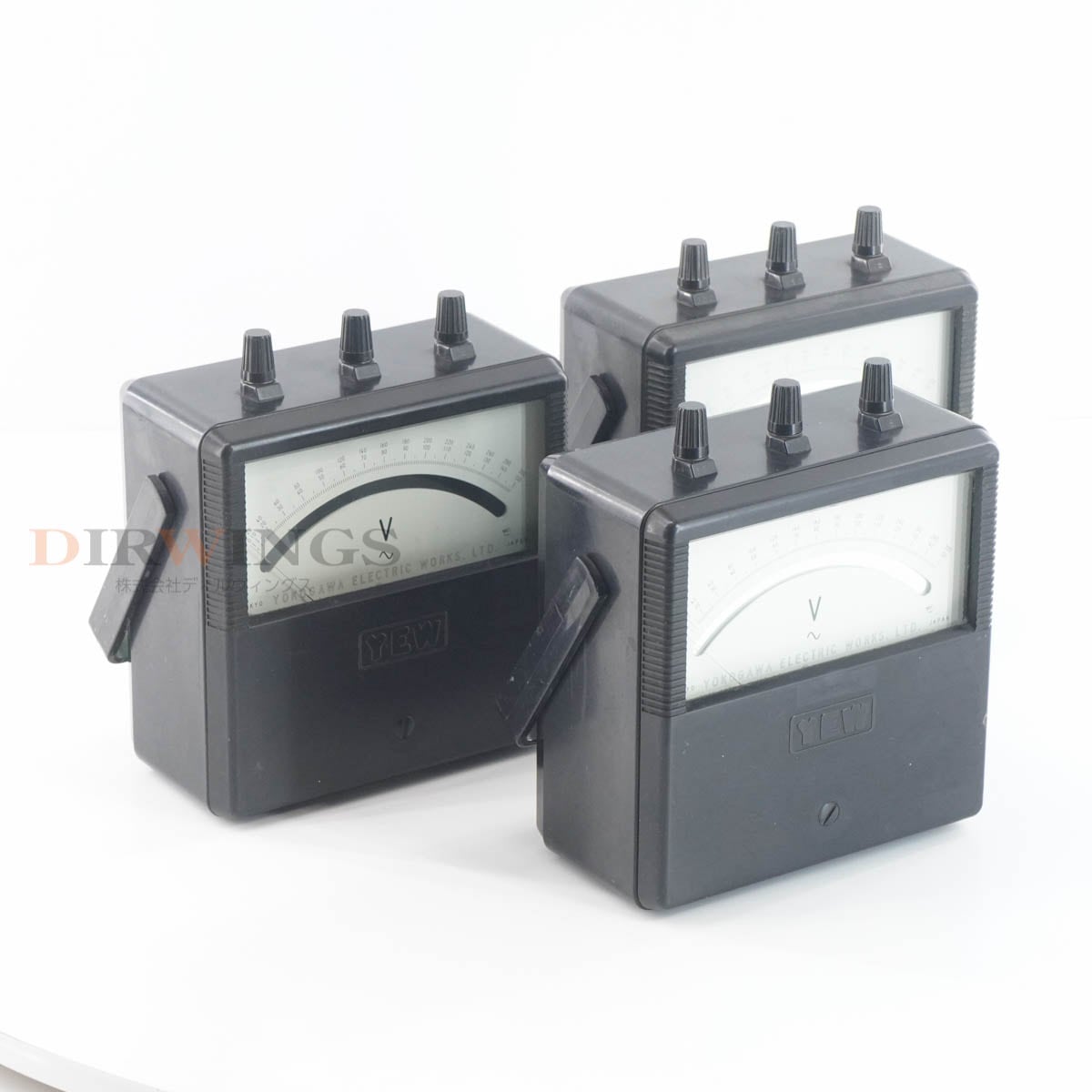 [DW]USED 8���ݾ� ���å� YOKOGAWA 1971 1973 1972 YEW VOLTMETER �Ű��� [07037-0002]