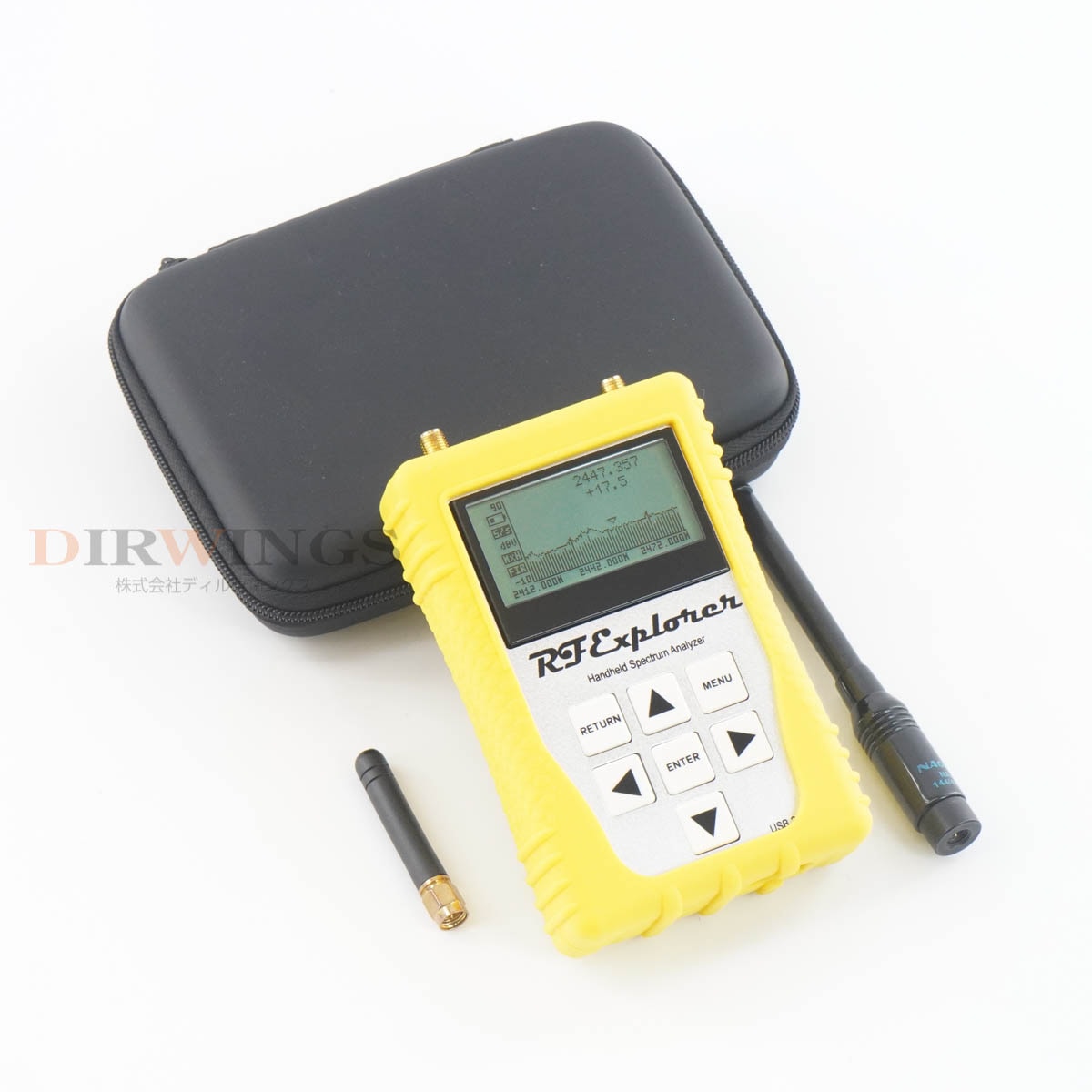 [DW]USED 8���ݾ� Seeed Studio RF Explorer Handheld Spectrum Analyzer �������ڥ��ȥ�ॢ�ʥ饤���� ���ڥ��� [07139-0014]