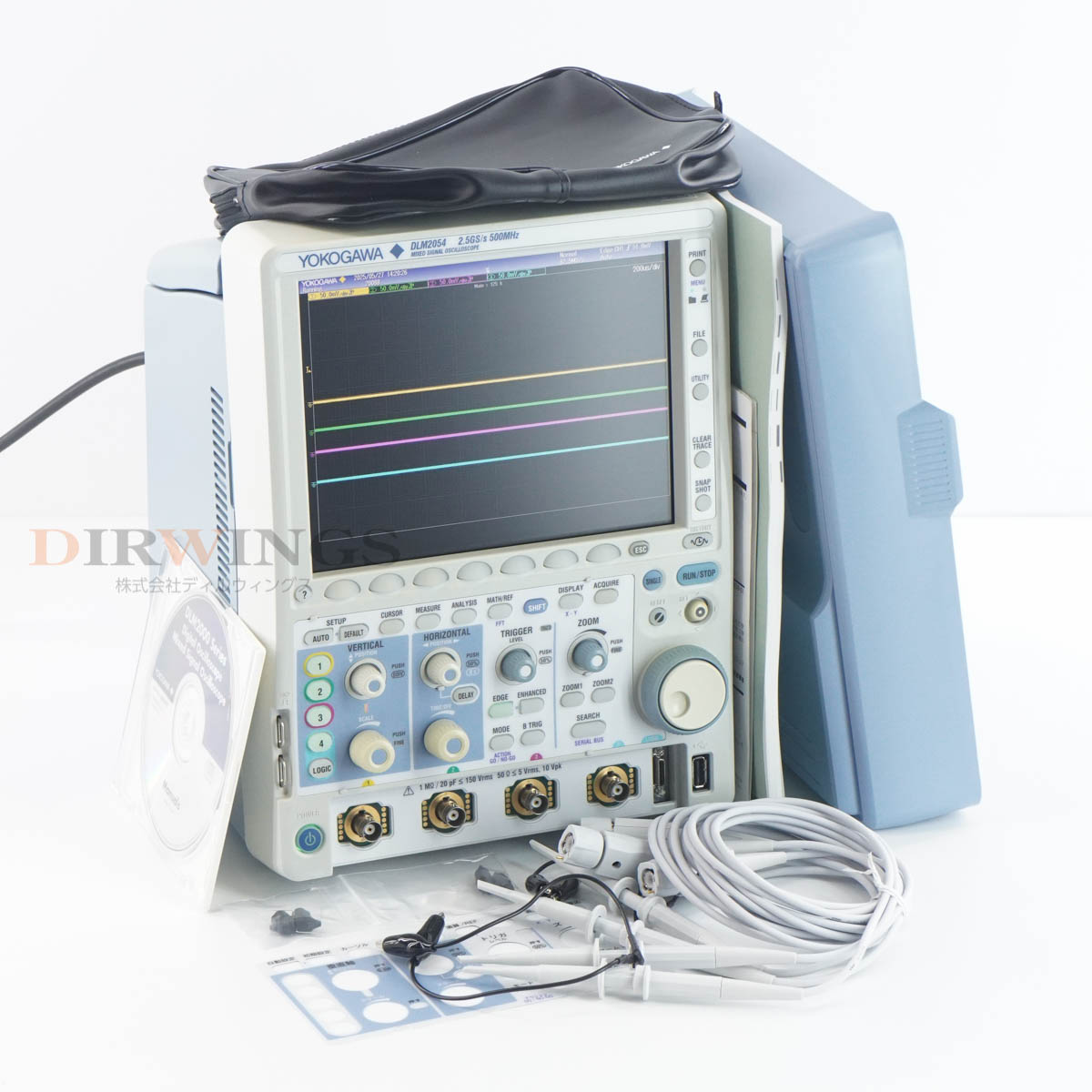 [DW]USED 8���ݾ� 04/2024CAL YOKOGAWA DLM2054 710130-M-HJ/M3/F3 DLM2000 MSO MIXED SIGNAL OSCILLOSCOPE �ߥå����ɥ���...[07111-0163]