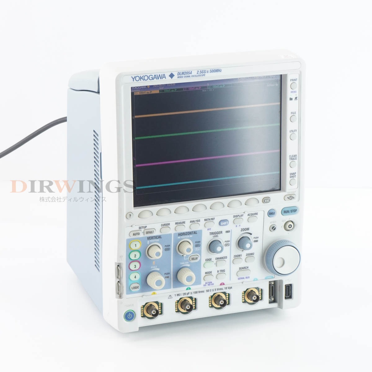 [DW]USED 8���ݾ� ����2026ǯ2��ޤ�ͭ�� YOKOGAWA DLM2054 710130-M-HJ/M3/P4/C11/C9 DLM2000 MSO MIXED SIGNAL OSCILLOSC...[07111-0164]