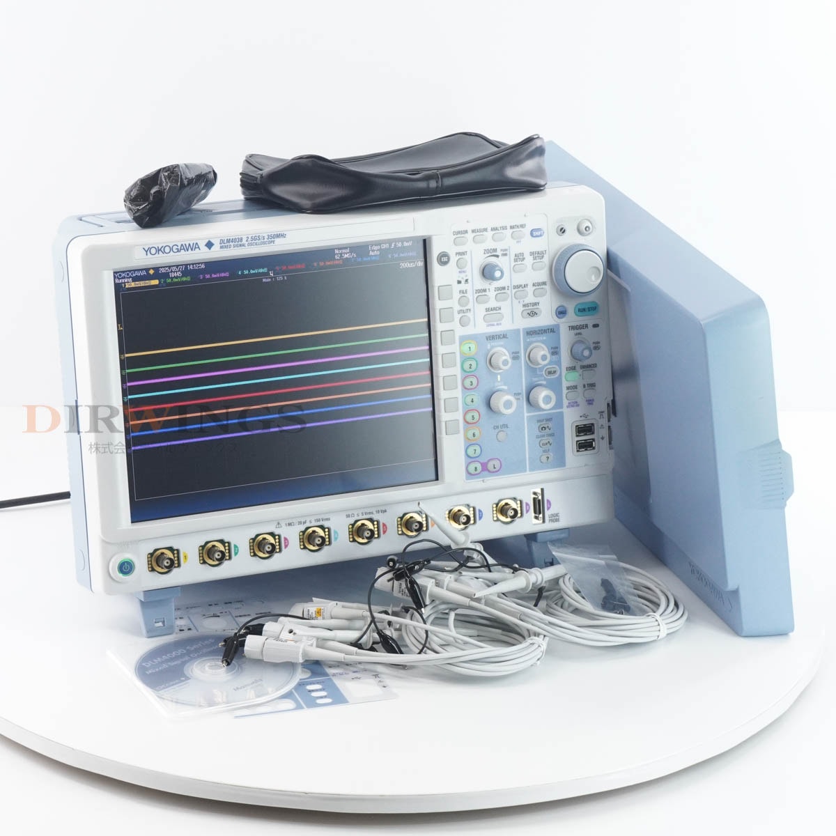 [DW]USED 8���ݾ� ����2025ǯ11��ޤ�ͭ�� YOKOGAWA DLM4038 -D-HJ/B5/P8/C1/C8/E1 DLM4000 MSO MIXED SIGNAL OSCILLOSCOPE...[07111-0177]