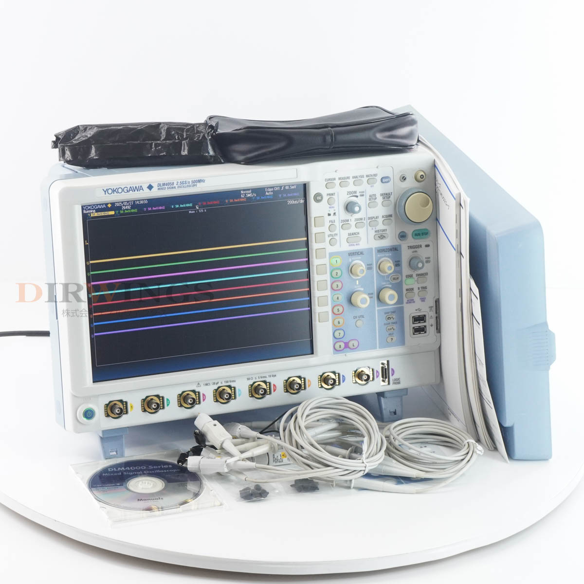 [DW]USED 8���ݾ� ����2025ǯ9��ޤ�ͭ�� YOKOGAWA DLM4058 -D-HJ/B5/M2/P8/C1/C8/E1/Z DLM4000 MSO MIXED SIGNAL OSCILLOS...[07111-0178]