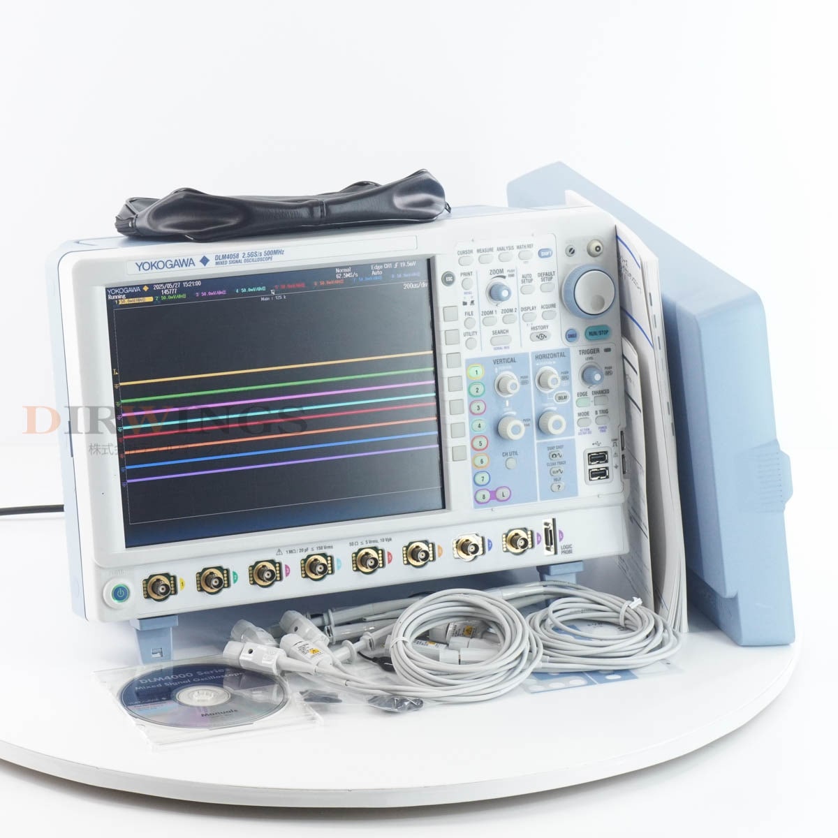 [DW]USED 8���ݾ� 01/2024CAL YOKOGAWA DLM4058 -D-HJ/P8/C1/E1 DLM4000 MSO MIXED SIGNAL OSCILLOSCOPE �ߥå����ɥ�����...[07111-0180]