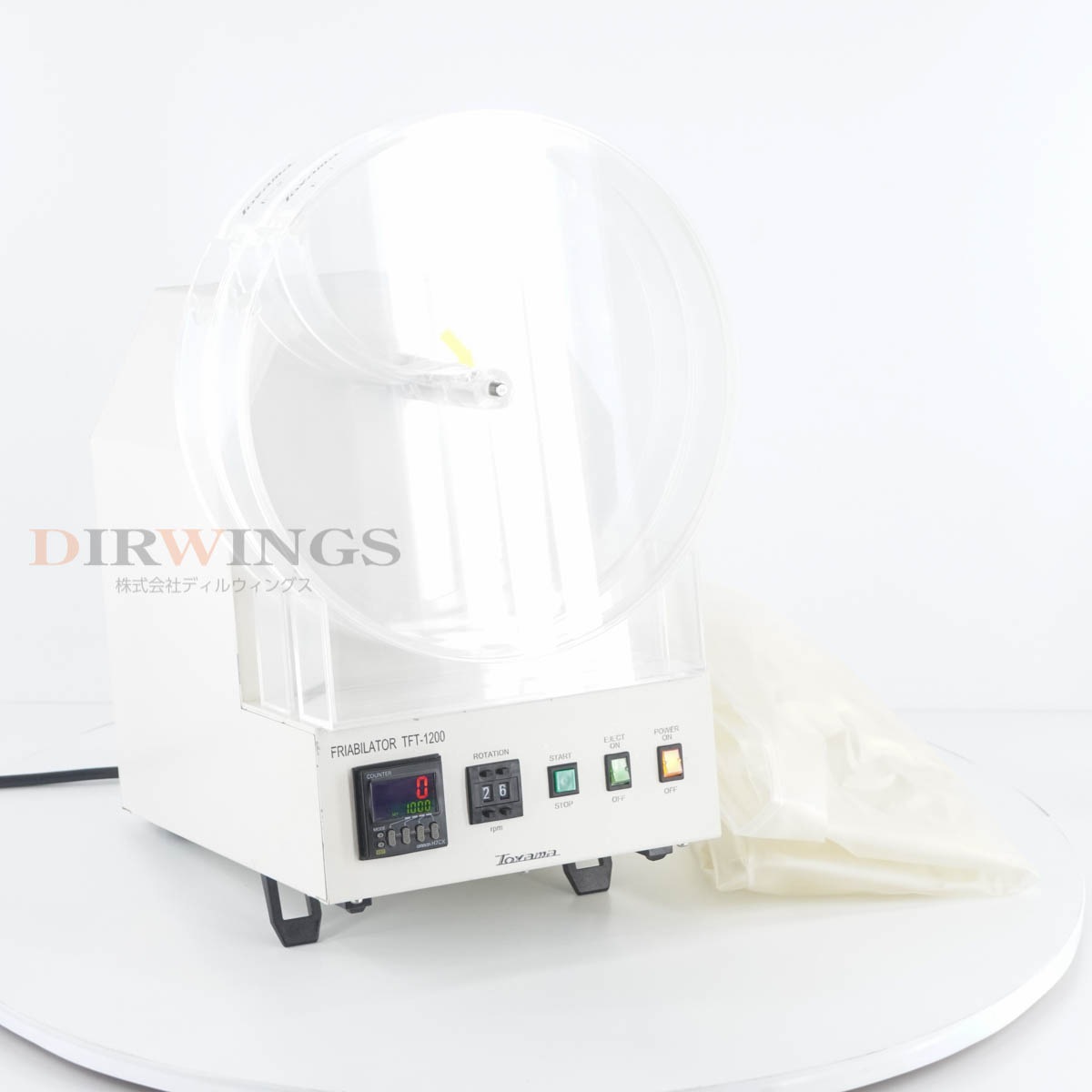 [DW]USED 8���ݾ� Toyama TFT-1200 FRIABILATOR ������»�ٻ�� [07042-0006]