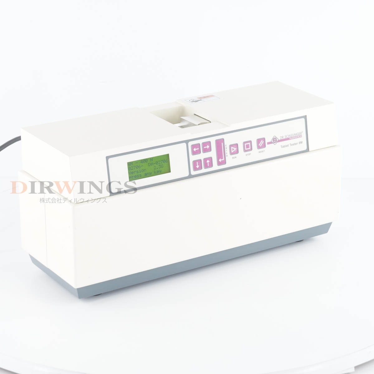 [DW]USED 8���ݾ� PHARMATRON DR. SCHLEUNIGER 8M �ե�����Ȼ��� Tablet Tester �����ɥ��뼰 ���޹��ٷ� ������˥��� ��...[07042-0007]