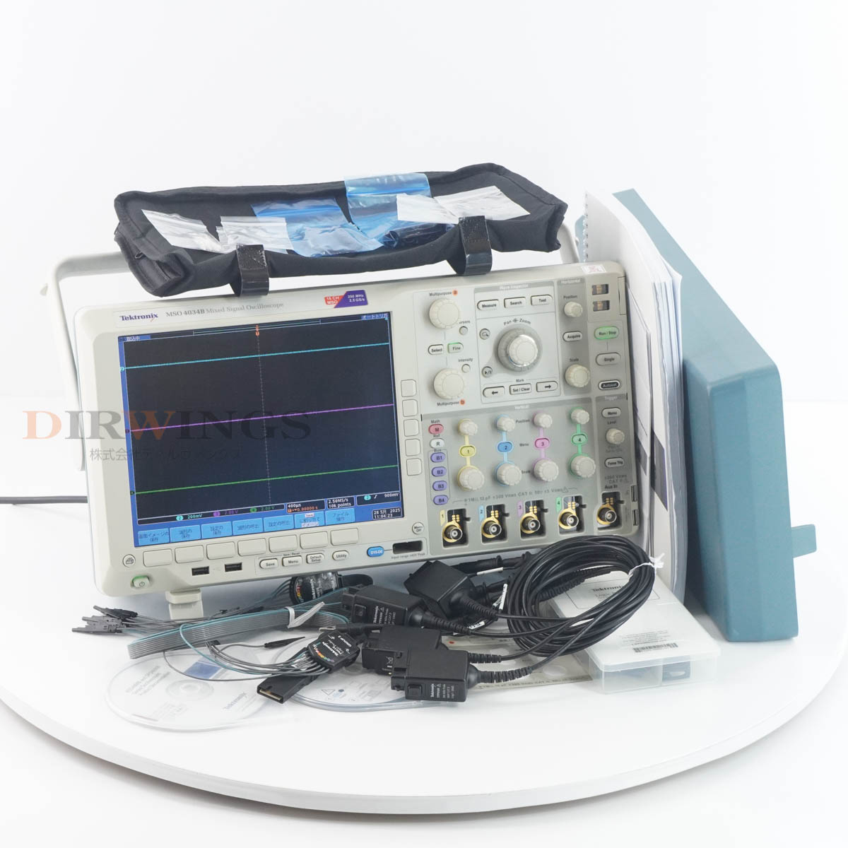 [DW]USED 8���ݾ� ����2025ǯ10��ޤ�ͭ�� Tektronix MSO 4034B MSO4034B MSO4000B�� Mixed Signal Oscilloscope �ߥå���...[07111-0110]