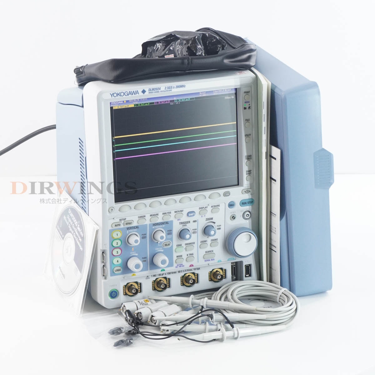 [DW]USED 8���ݾ� ����2026ǯ3��ޤ�ͭ�� YOKOGAWA DLM2024 710110-M-HJ/B5/M1/P4/C11/C9 DLM2000 MSO MIXED SIGNAL OSCILL...[07111-0157]