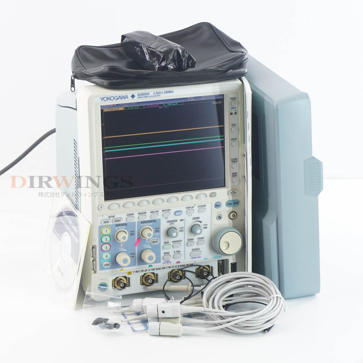 [DW]USED 8���ݾ� ����2026ǯ3��ޤ�ͭ�� YOKOGAWA DLM2024 710110-M-HJ/B5/P4/C11/C8/7N DLM2000 MSO MIXED SIGNAL OSCILL...[07111-0158]