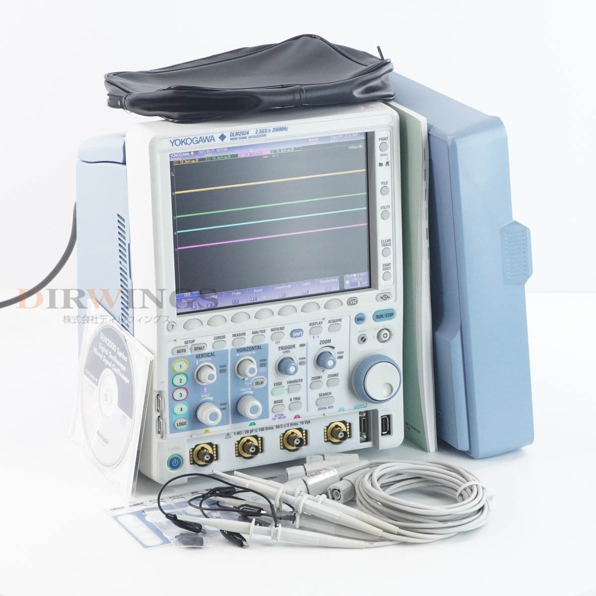 [DW]USED 8���ݾ� 05/2024CAL YOKOGAWA DLM2024 710110-M-HJ/M3/P4/C11/C9 DLM2000 MSO MIXED SIGNAL OSCILLOSCOPE �ߥå�...[07111-0159]