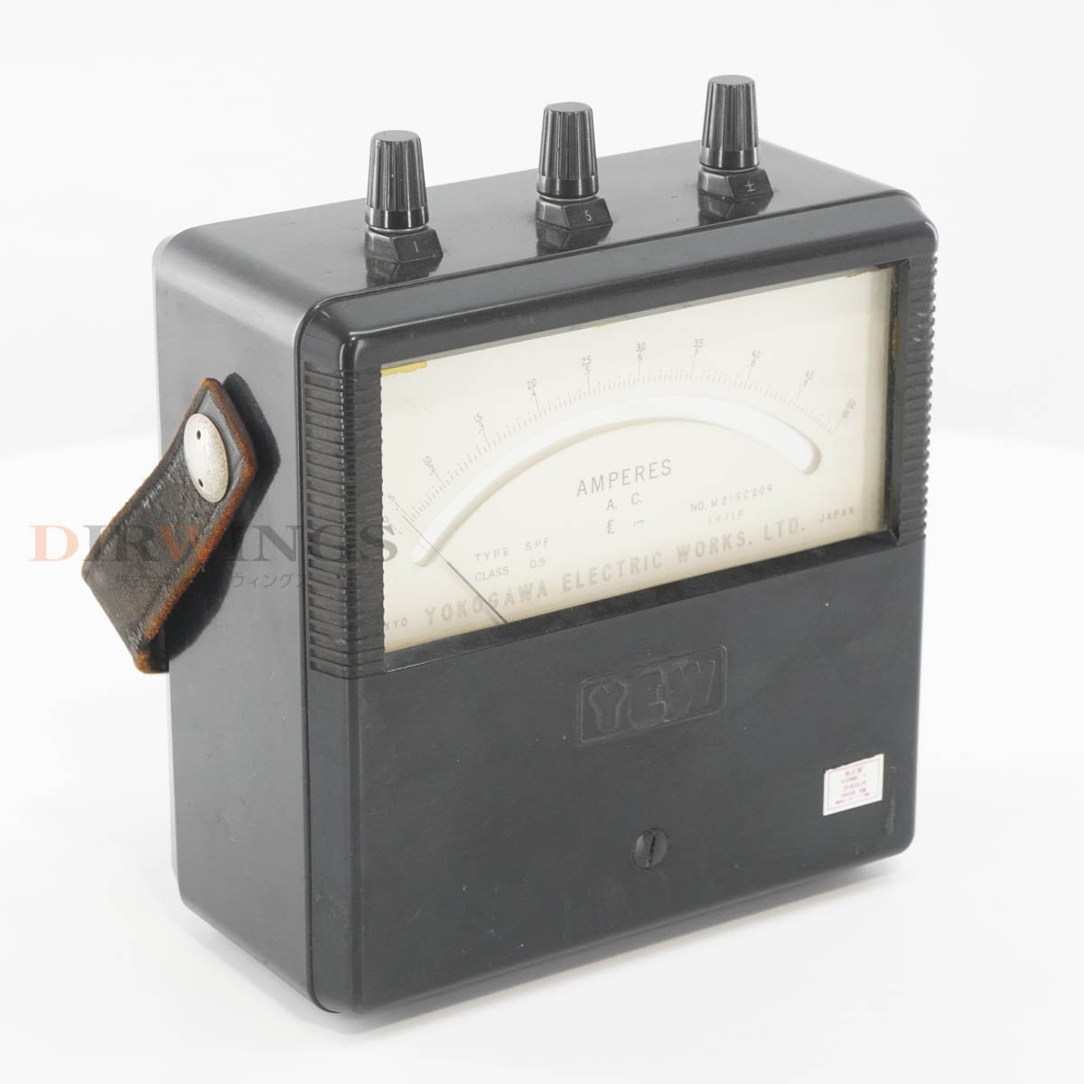 [JB]USED �ݾڤʤ� YOKOGAWA SPF YEW 1971F Ammeter ��ή�� AMPERES A.C. [07111-0185]
