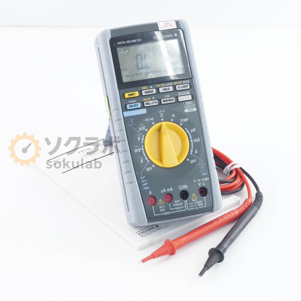 [DW]USED 8���ݾ� 03/2024CAL YOKOGAWA TY720 DMM DIGITAL MULTIMETER �ǥ�����ޥ���᡼���� �谷������ [07111-0197]