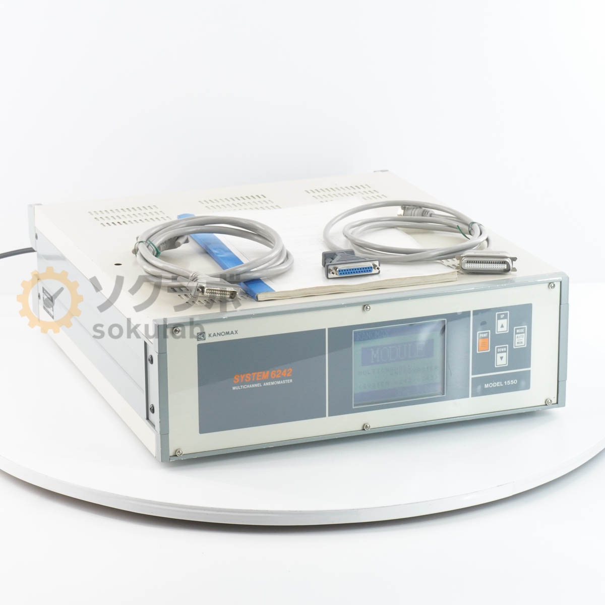 [DW]USED 8���ݾ� KANOMAX SYSTEM 6242 1550 MULTICHANNEL ANEMOMASTER ���ͥ�ޥ�����¿����®�� �Ÿ������� �谷������ [07111-0252]