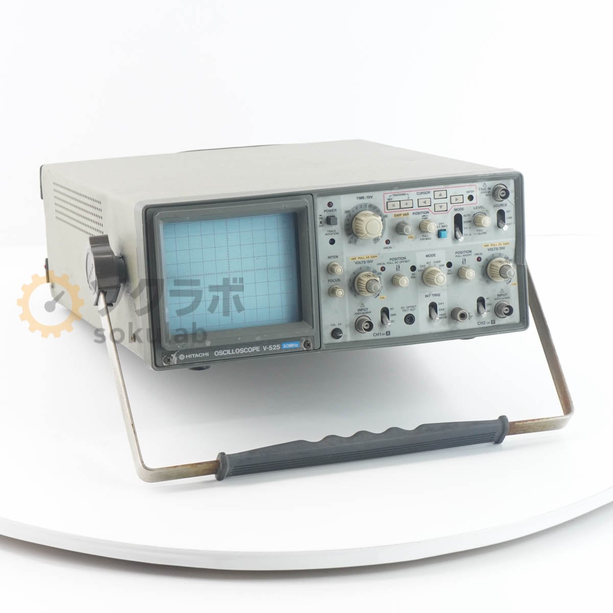 [JB]USED �ݾڤʤ� HITACHI V-525 OSCILLOSCOPE �������������� 50MHz �Ÿ������� [07133-0003]