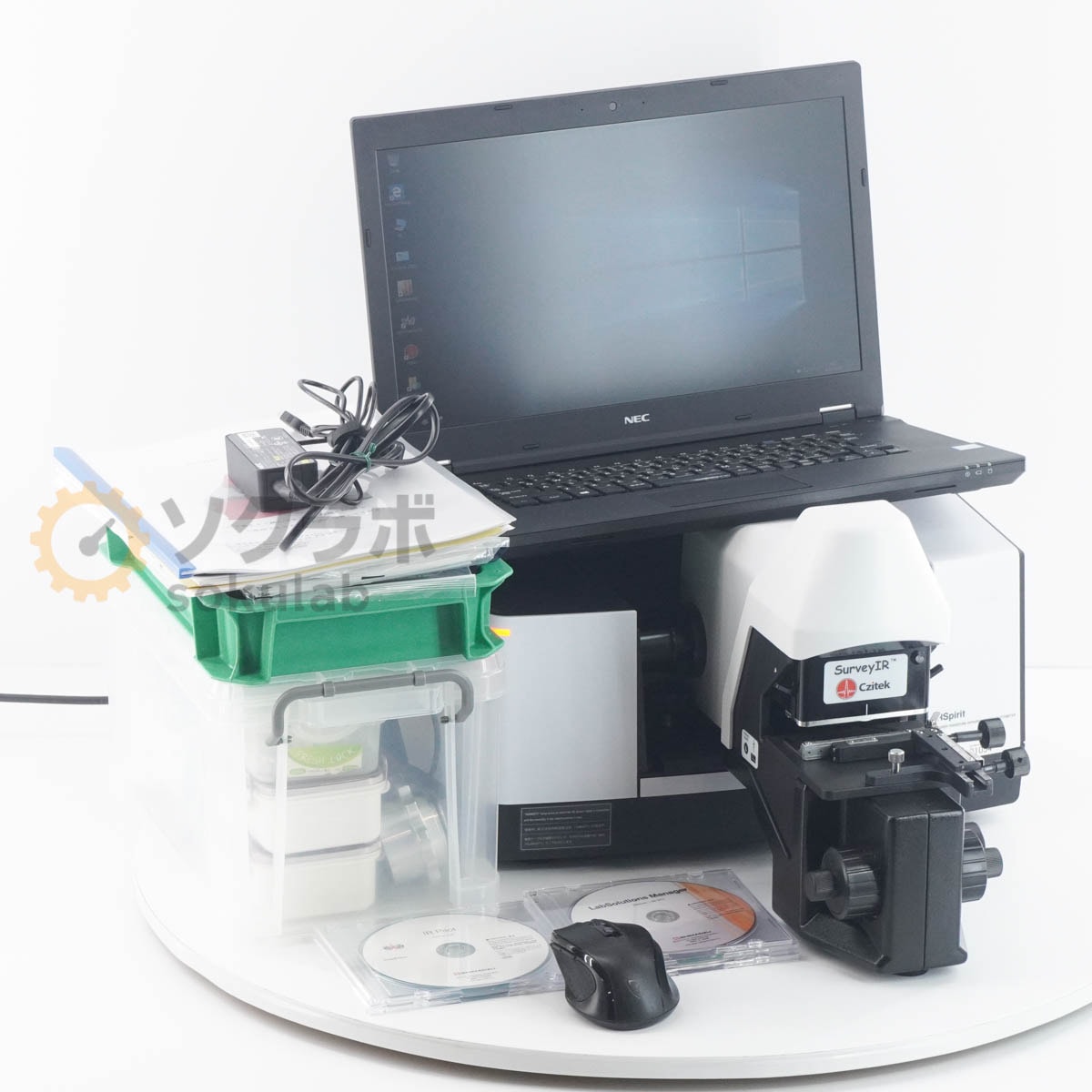 [DW]USED 8���ݾ� SHIMADZU IRSpirit-T SurveyIR Czitek FTIR FOURIER TRANSFORM INFRARED SPECTROPHOTOMETER �ա��ꥨ�Ѵ�...[06779-0020]