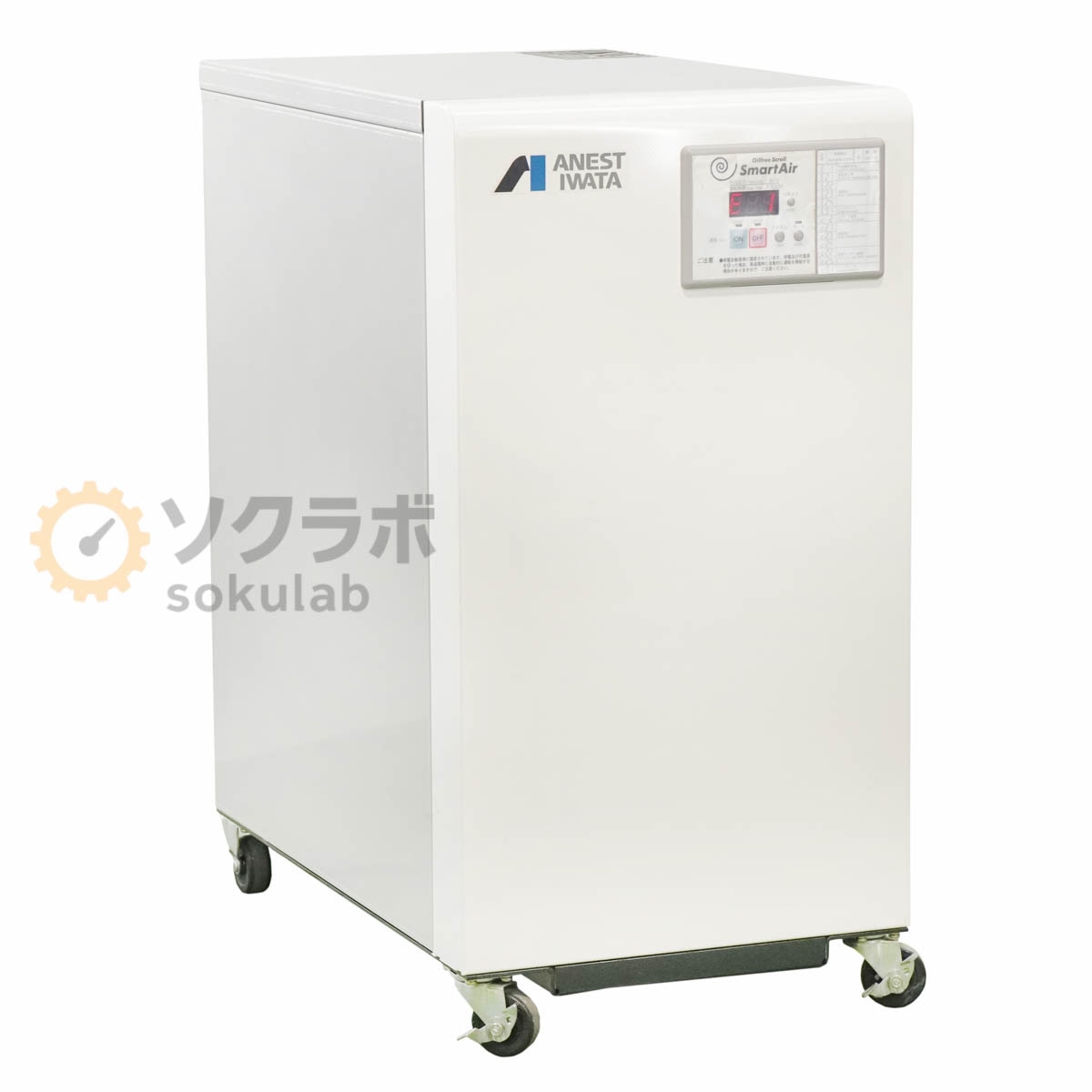 [JB]USED ݾڤʤ ANEST IWATA SLP-07E ե꡼륳ץå OILFREE SCROLL COMPRESSOR 60Hz [07130-0003]