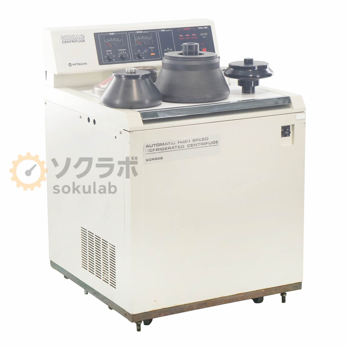 [DW]USED 8���ݾ� HITACHI SCR20B HIMAC CENTRIFUGE ��®��ѱ󿴵� ��ʬΥ�� ���������� RPR20-2 RH-210 ñ��200V [07178-0014]
