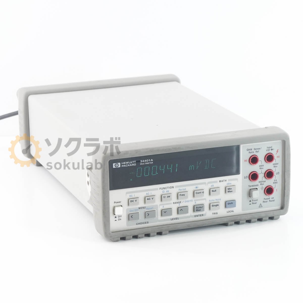 [JB]USED �ݾڤʤ� hp 34401A DMM DIGITAL MULTIMETER �ǥ�����ޥ���᡼���� [07064-0015]