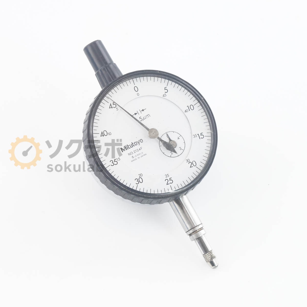 [DW]USED 8���ݾ� Mitutoyo 2124F Dial Gauge ������륲���� 5��m [07183-0047]