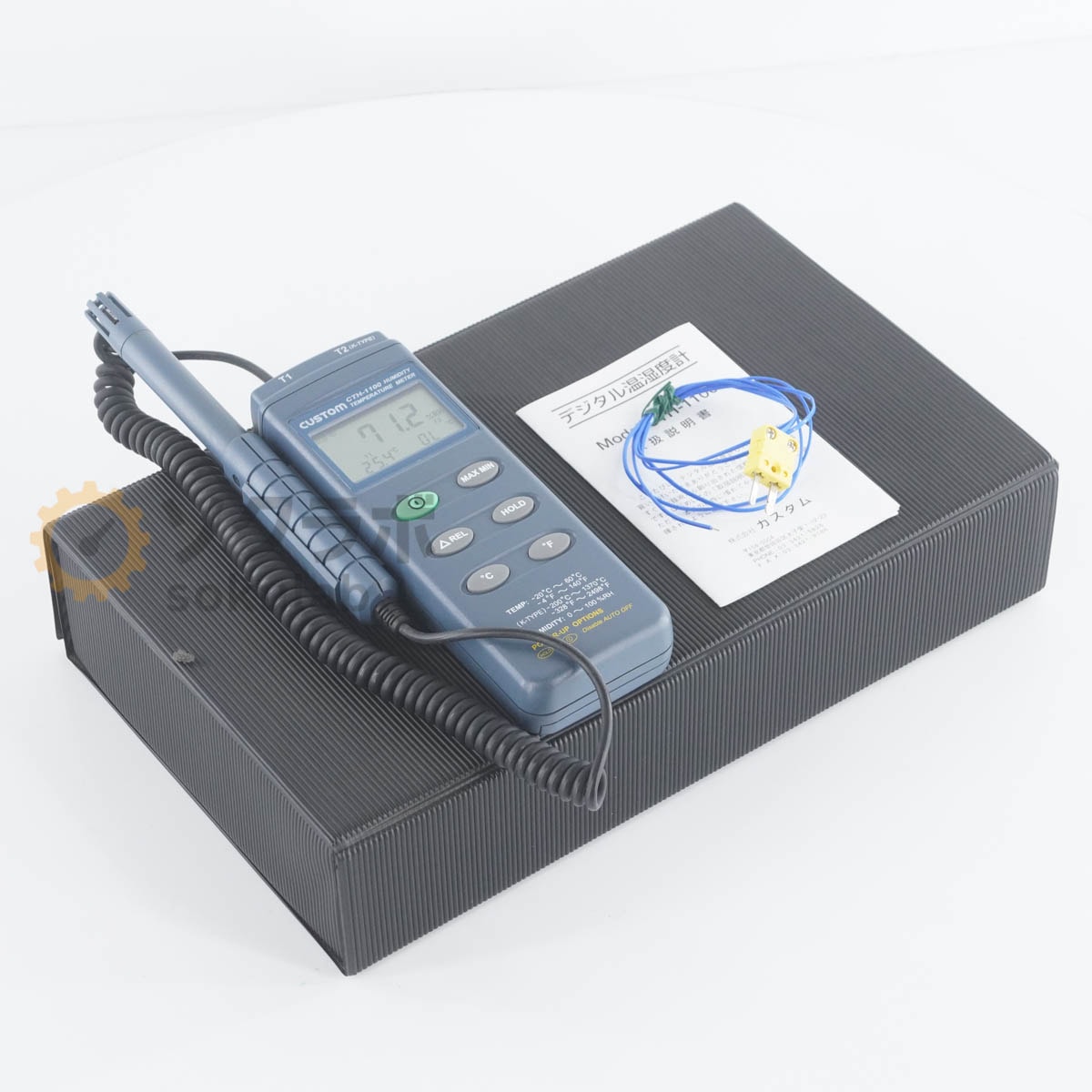 [DW]USED 8���ݾ� CUSTOM CTH-1100 HUMIDITY TEMPERATURE METER �ǥ����벹���ٷ� �谷������ [07227-0001]