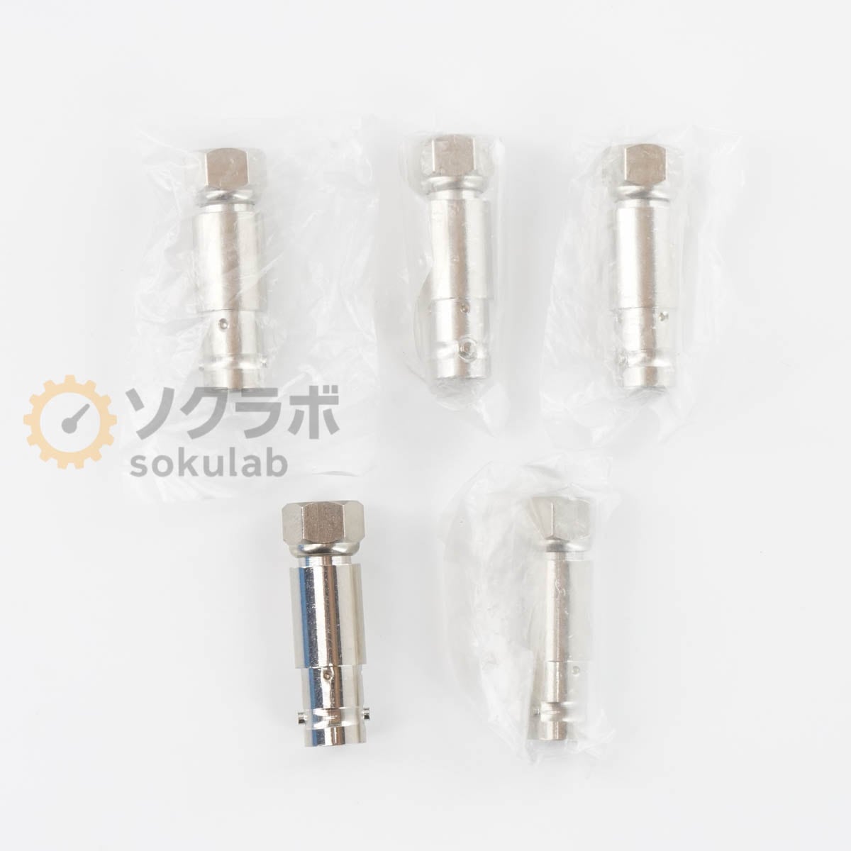 [DW]USED 8���ݾ� 3���å����� 5�ĥ��å� TOMOCA FP-BNCJ Connector �Ѵ����ͥ����� F�ץ饰-BNC����å� [07064-0055]