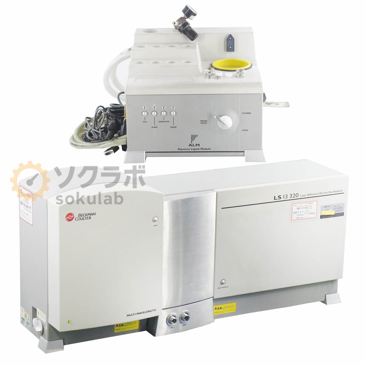 [DW]USED 8���ݾ� 2024ǯ4��� BECKMAN COULTER LS 13 320 MW Laser Diffraction Particle Size Analyzer �졼�������ޡ�...[06920-0004]
