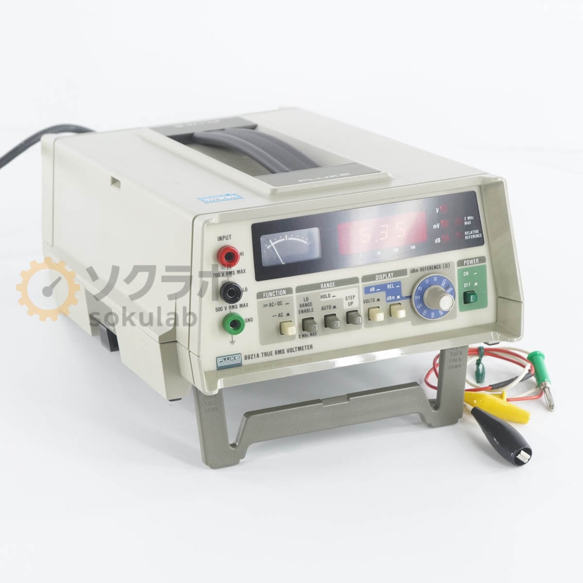 [DW]USED 8���ݾ� FLUKE 8921A TRUE RMS VOLTMETER �Ű��� �ܥ�ȥ᡼���� �Ÿ������� [07230-0003]