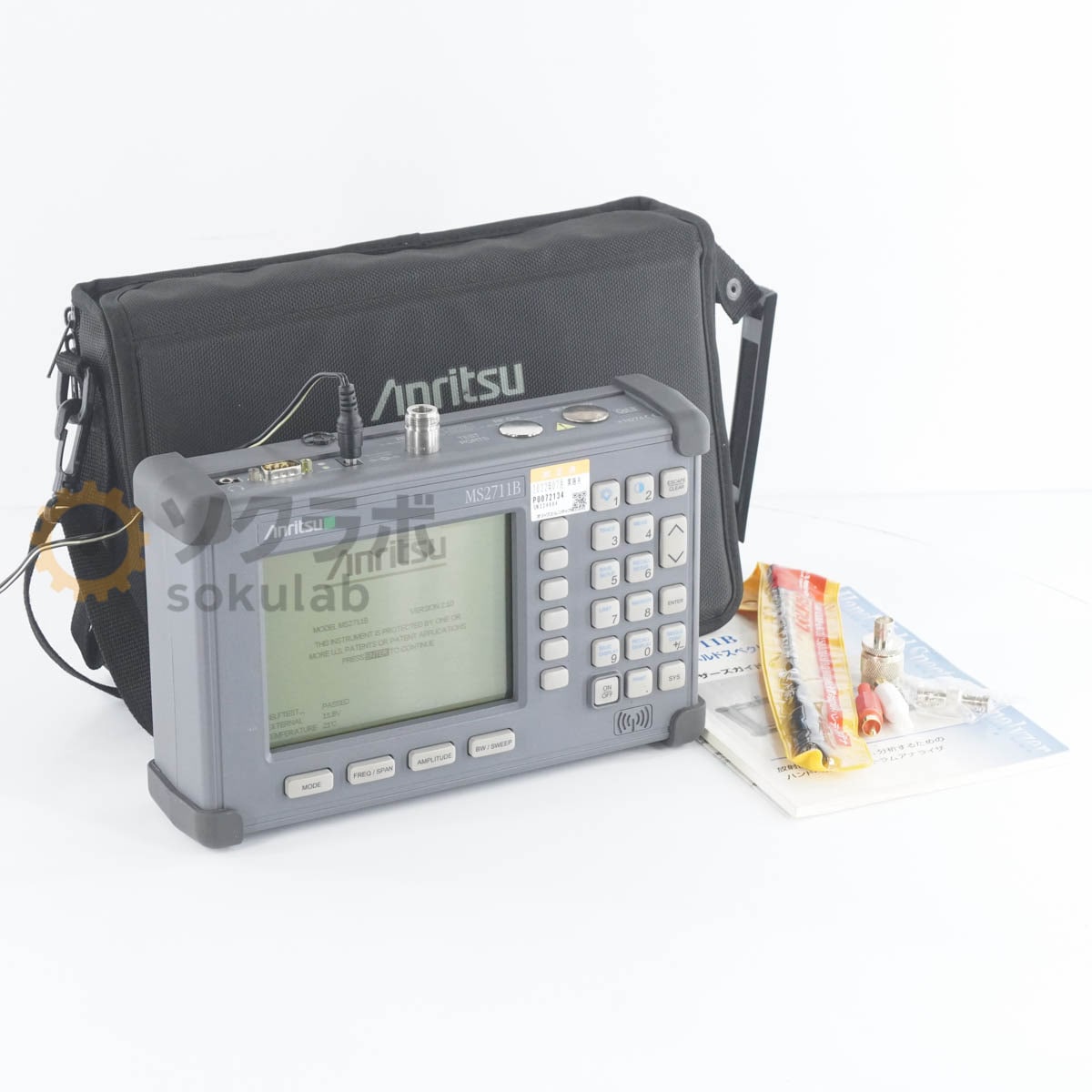 [DW]USED 8���ݾ� 07/2022CAL Anritsu MS2711B ���ڥ��� Handheld Spectrum Analyzer �ϥ�ɥإ�ɥ��ڥ��ȥ�ॢ�ʥ饤��...[07230-0011]