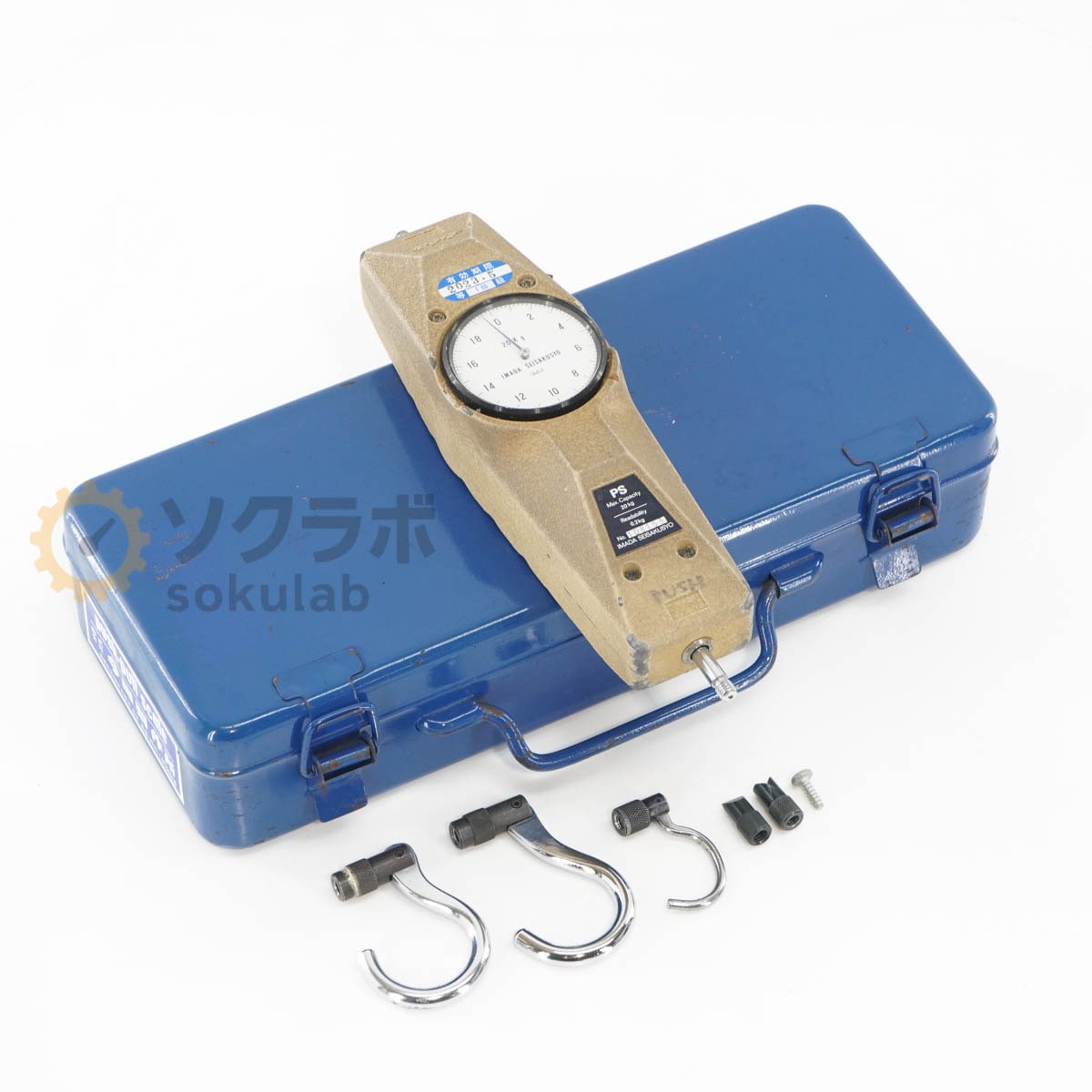 [JB]USED �ݾڤʤ� IMADA PS ��������� push-pull scale �ץå���ץ륹������ �ᥫ�˥���ե����������� 20kg 0.2kg [07230-0014]