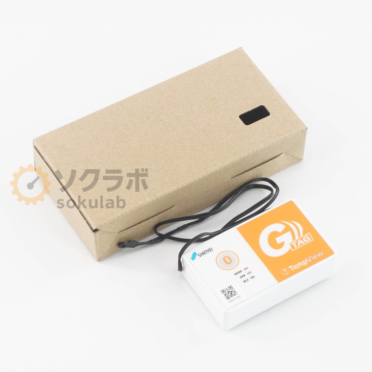 [DW]USED 8���ݾ� 30������ SHINYEI GT002-T-DF TempView G-TAG Temperature Logger ���٥����� ʪή ͢�� ���ٴ��� ���ٷ�¬ [07272-0001]