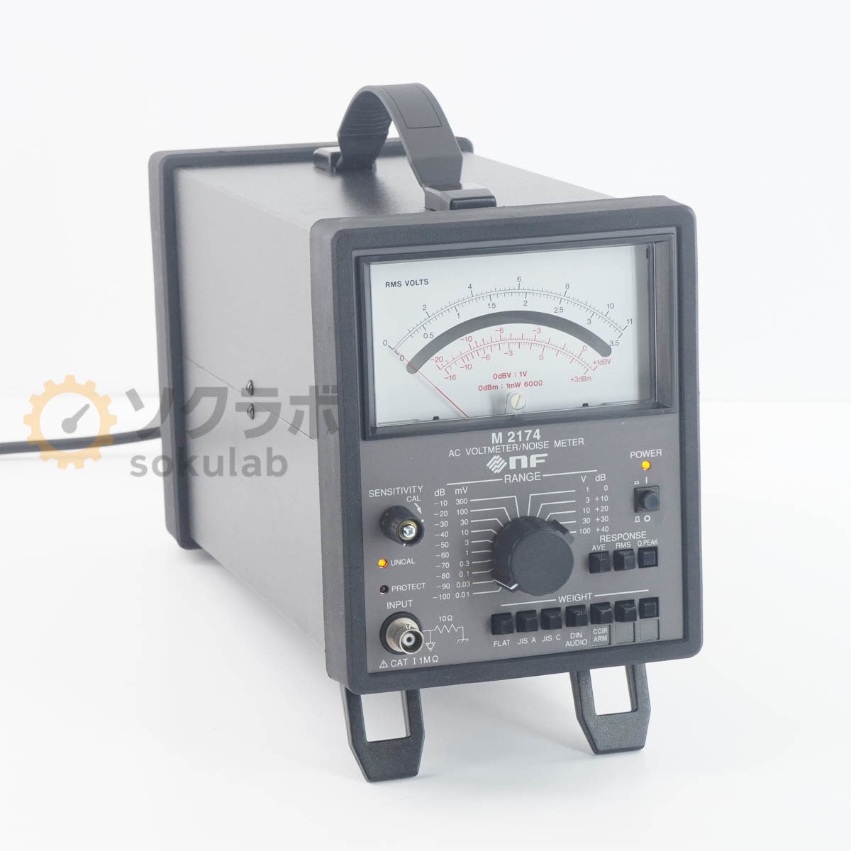 [DW]USED 8���ݾ� NF M 2174 M2174 AC VOLTMETER/NOISE METER ��ή�Ű��� �Υ����᡼���� [07039-0167]