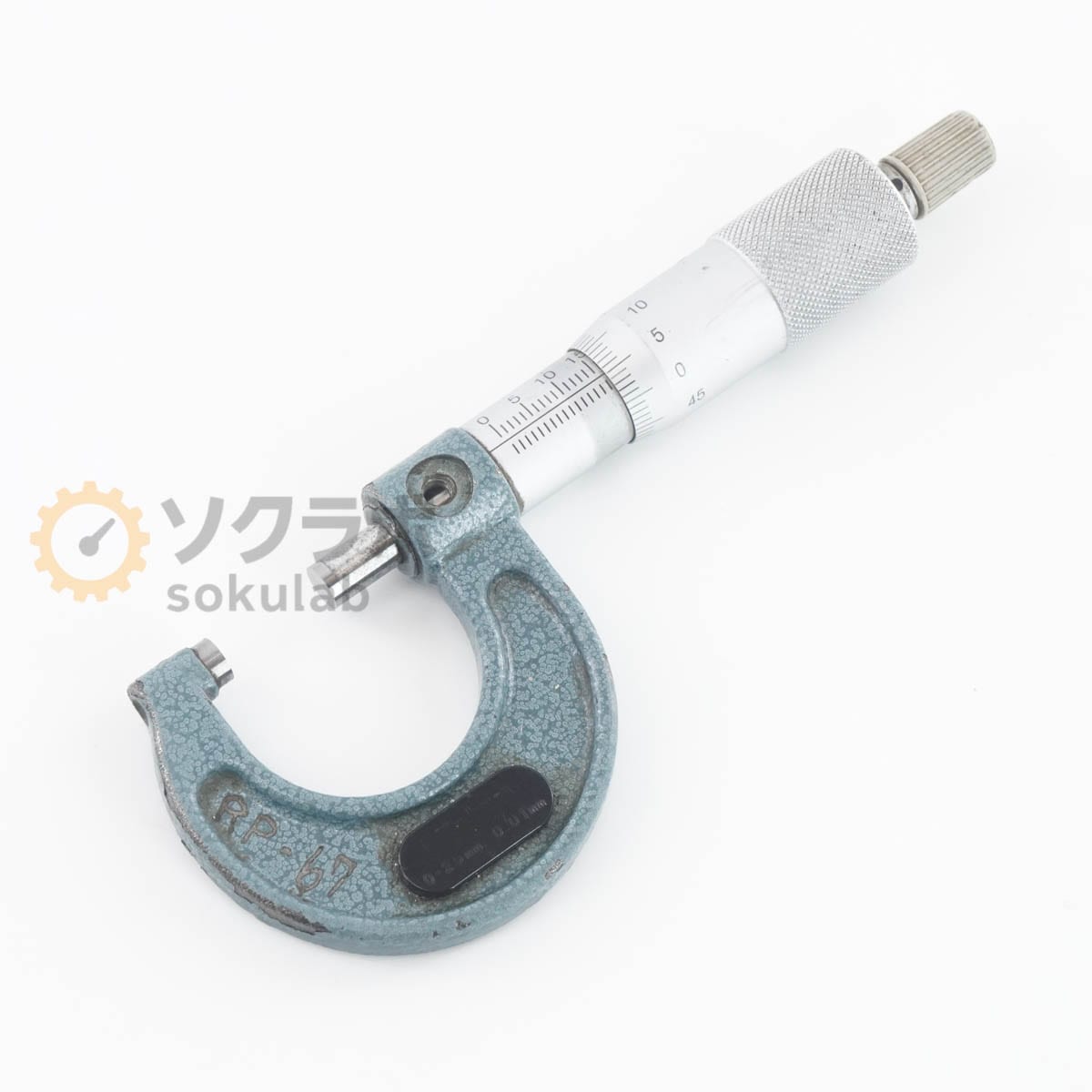 [JB]USED �ݾڤʤ� Mitutoyo  Micrometer �ޥ������᡼���� 0-25mm 0.01mm [07146-0130]