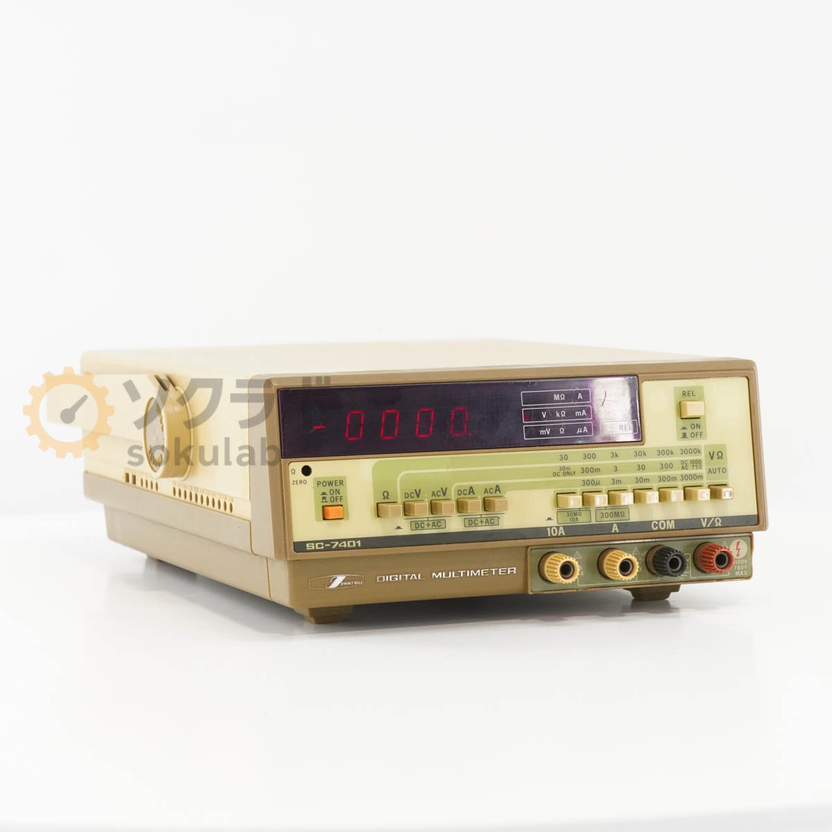[DW]USED 8���ݾ� IWATSU SC-7401 DMM DIGITAL MULTIMETER �ǥ�����ޥ���᡼���� [07039-0116]