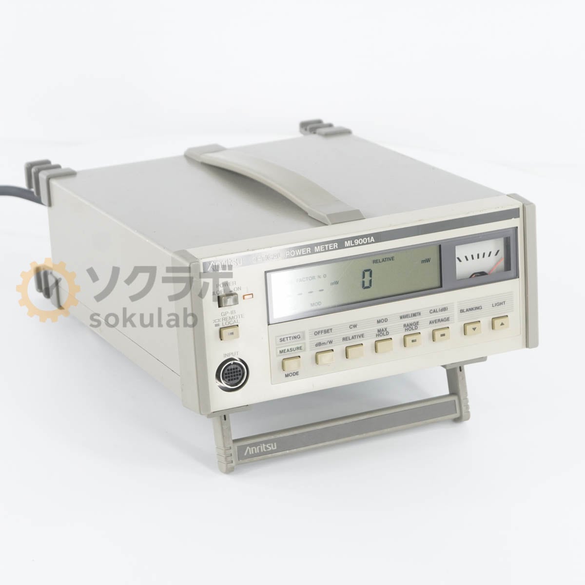 [DW]USED 8���ݾ� Anritsu ML9001A OPTICAL POWER METER ���ѥ�᡼���� ���ץƥ�����ѥ�᡼���� [07039-0139]