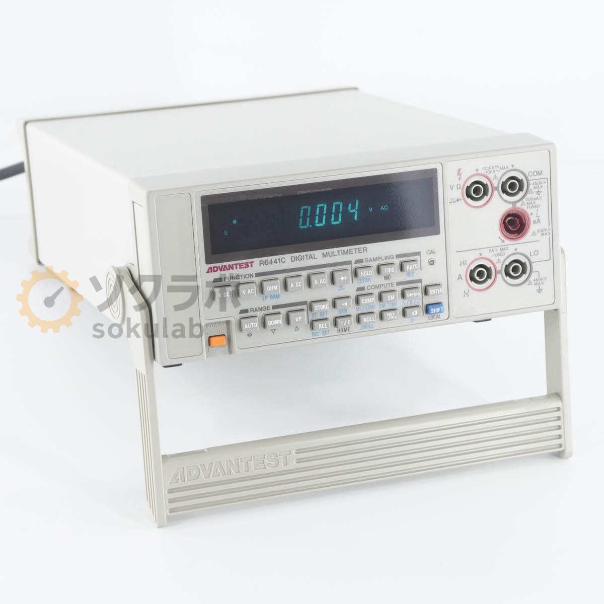 [DW]USED 8���ݾ� ADVANTEST R6441C DMM DIGITAL MULTIMETER �ǥ�����ޥ���᡼���� [07039-0088]