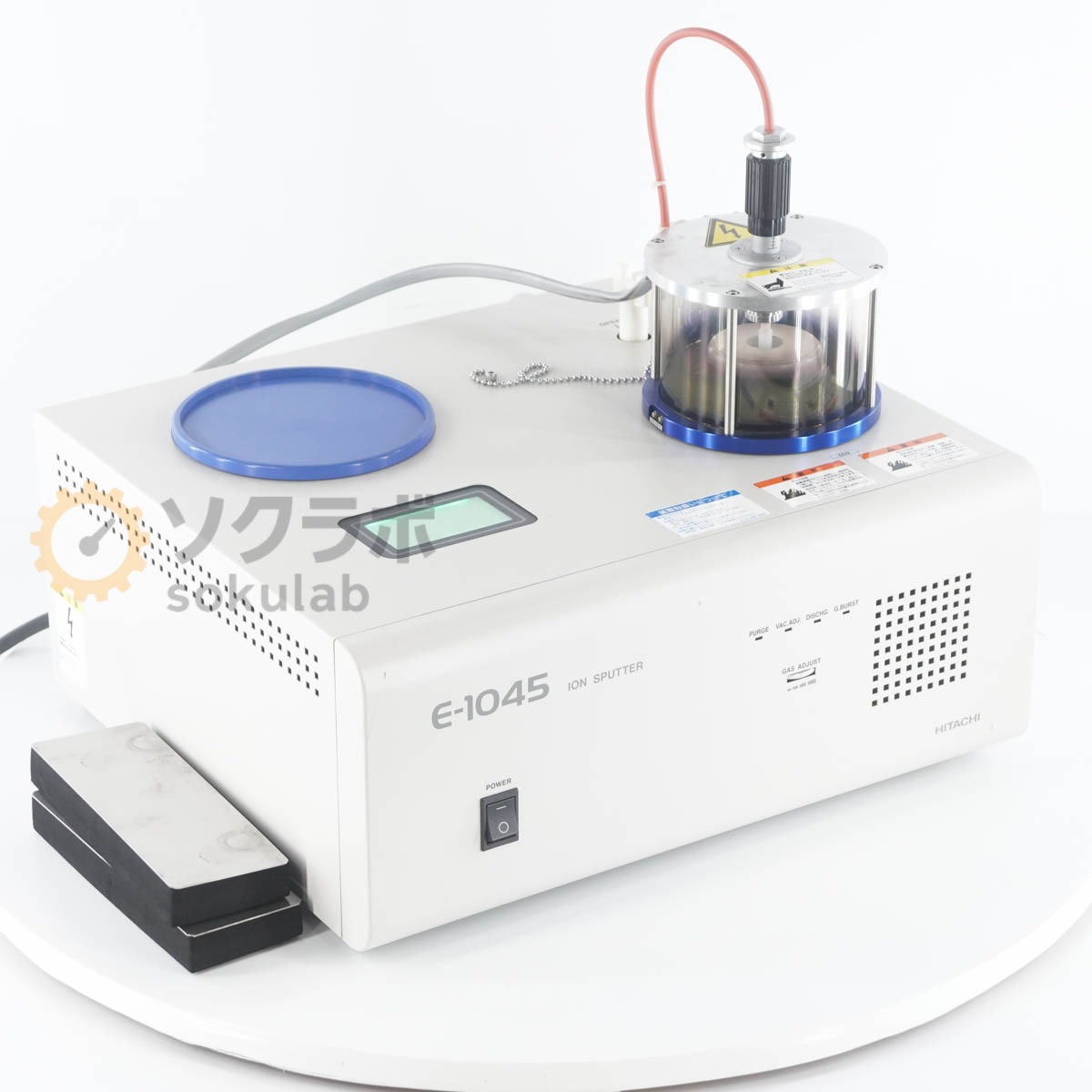 [DW]USED 8���ݾ� HITACHI E-1045 ION SPUTTER �����󥹥ѥå����� �����󥹥ѥå��� �����󥳡����� [06614-0003]