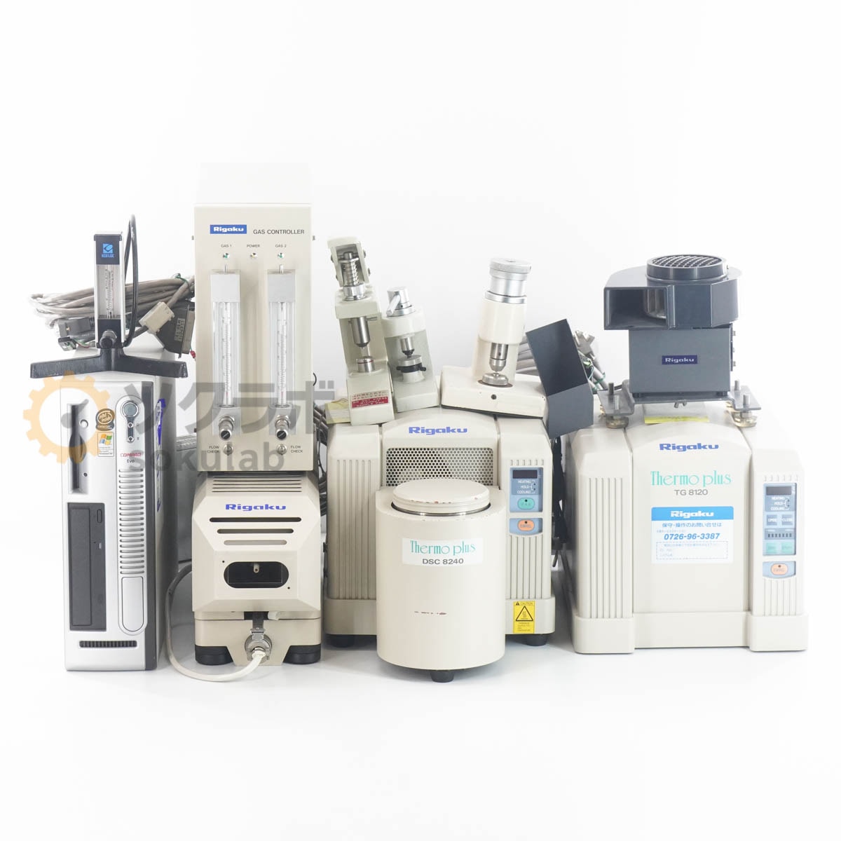 [DW]USED 8���ݾ� ���å� RIGAKU TG 8120 DSC 8240 TG8120 DSC8240 8120E2 Thermo plus Ǯ����ʬ������ Ǯʬ������ ����Ǯ...[06778-0001]