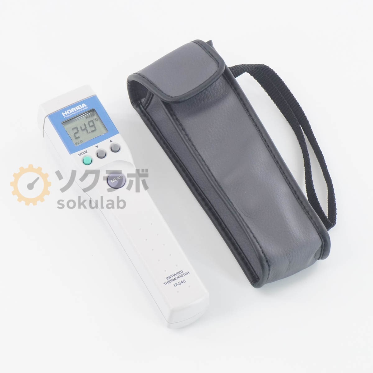 [DW]USED 8���ݾ� HORIBA IT-545N-C IT-545 INFRARED THERMOMETER ���Ͳ��ٷ� ���ܿ� �ϥ�ǥ������� -50~500�� [07249-0012]