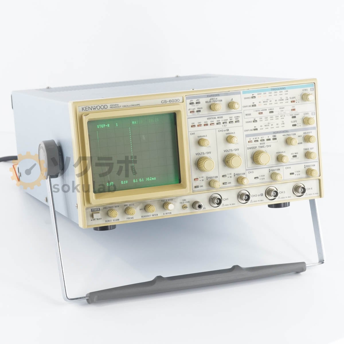 [DW]USED 8���ݾ� KENWOOD CS-6030 READOUT OSCILLOSCOPE �꡼�ɥ����� �������������� 100MHz [07321-0002]