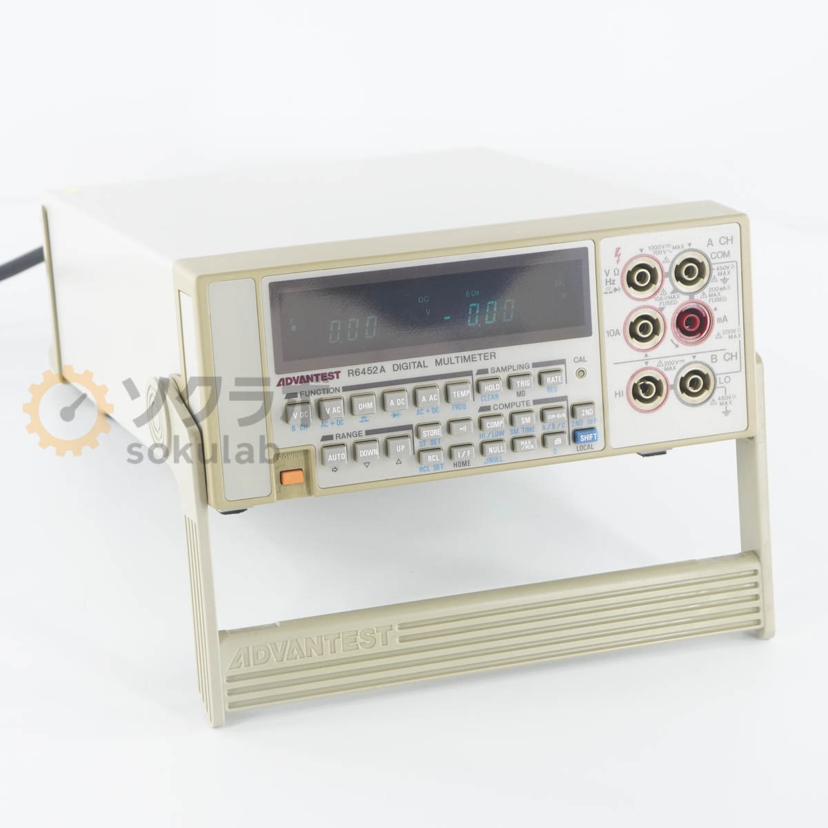 [JB]USED �ݾڤʤ� ADVANTEST R6452A DMM DIGITAL MULTIMETER �ǥ�����ޥ���᡼���� [07325-0003]
