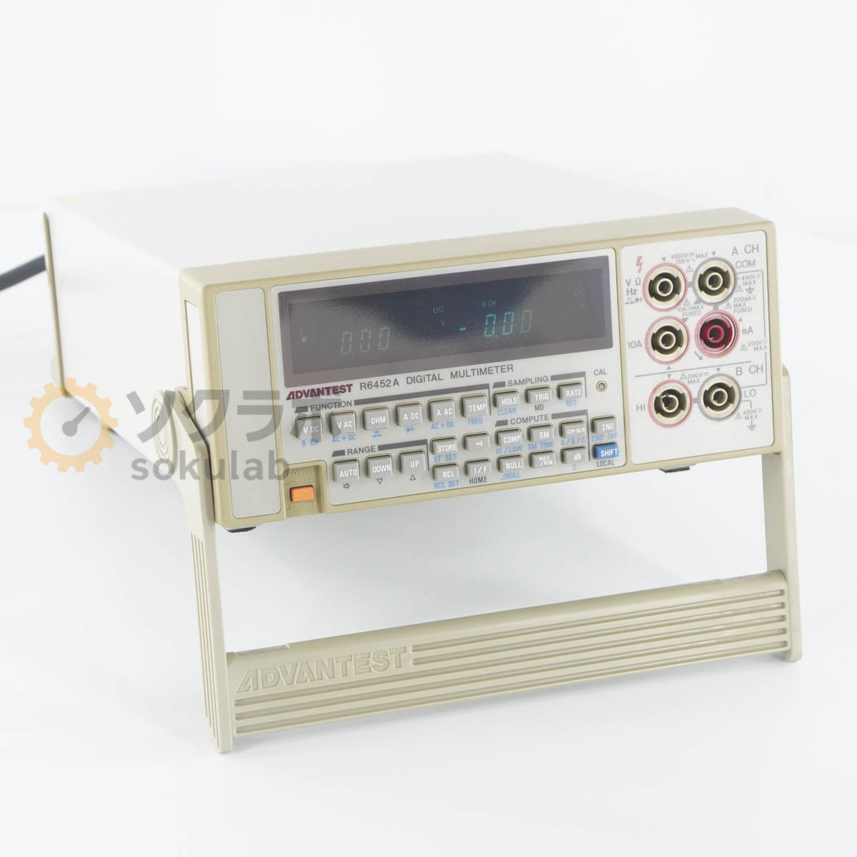 ADVANTEST R6552 5.5桁 デジタルマルチメーター動作良好 Yahoo!オークション -「advantest r6552」の落札相場・落札価格