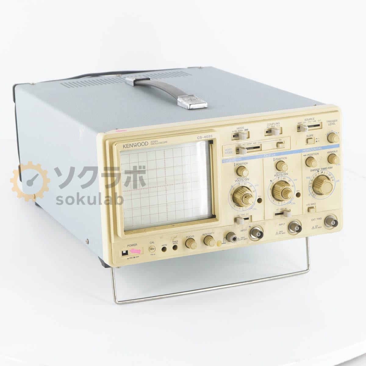 [JB]USED �ݾڤʤ� KENWOOD CS-4025 OSCILLOSCOPE �������������� 20MHz [07237-0020]
