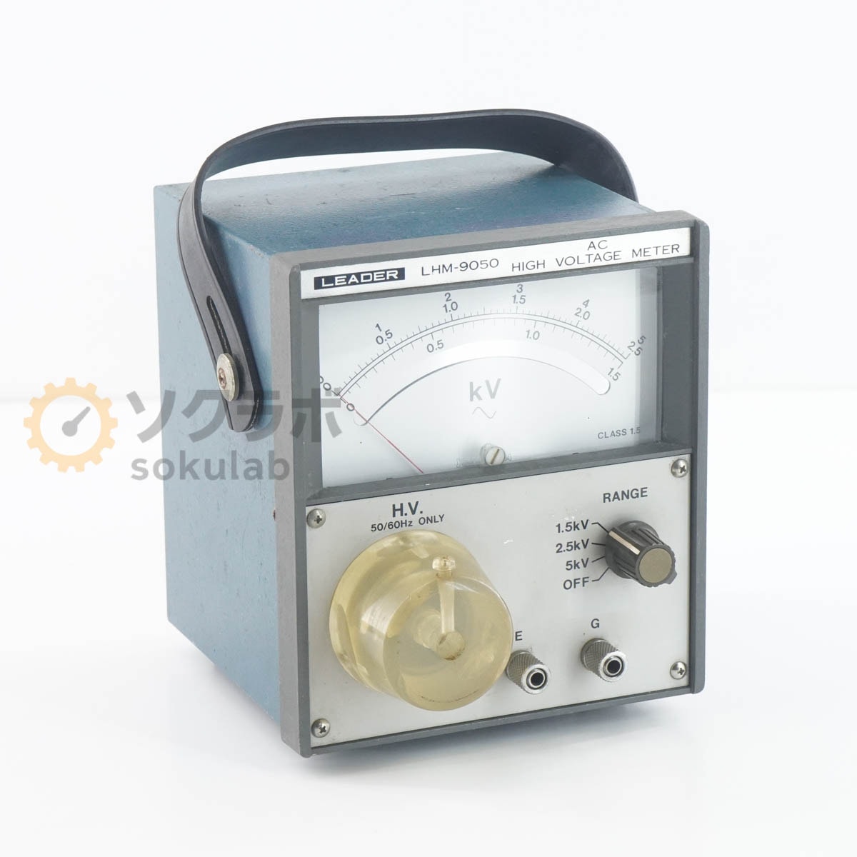 [DW]USED 8���ݾ� LEADER LHM-9050 AC HIGH VOLTAGE METER AC�ⰵ�Ű��� �ϥ��ܥ�ơ����᡼���� [07237-0023]