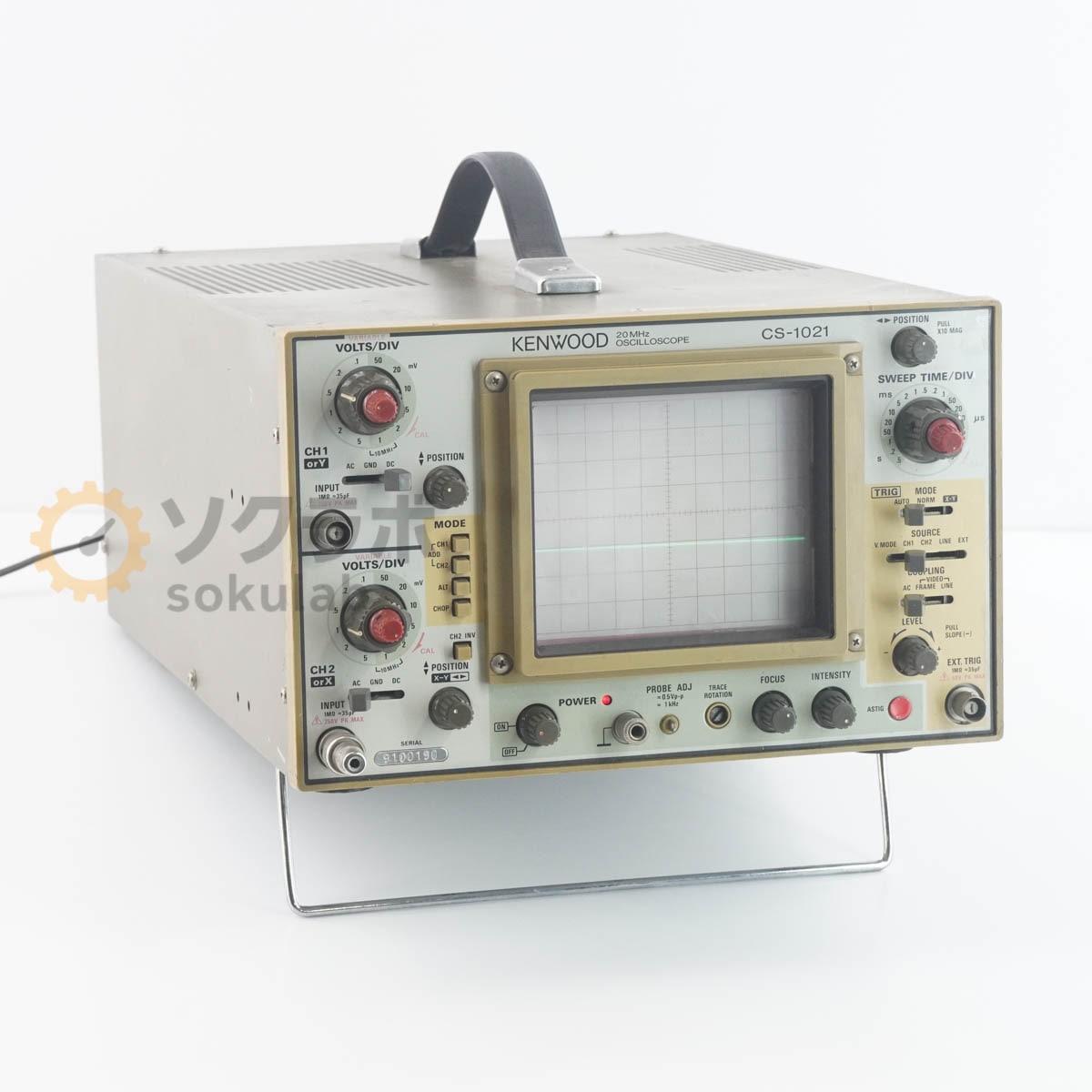 [JB]USED �ݾڤʤ� KENWOOD CS-1021 OSCILLOSCOPE �������������� 20MHz [07237-0047]