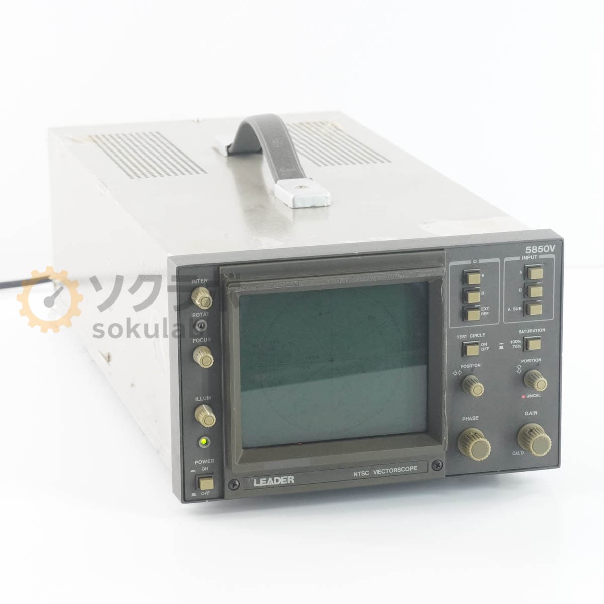 [DW]USED 8���ݾ� LEADER 5850V NTSC VECTORSCOPE �٥��ȥ륹������ [07237-0055]