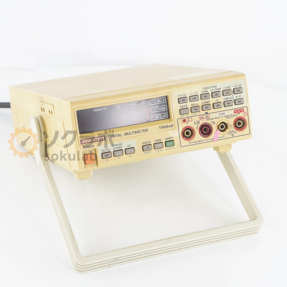 [DW]USED 8���ݾ� ADVANTEST TR6846 DMM DIGITAL MULTIMETER �ǥ�����ޥ���᡼���� [07237-0090]