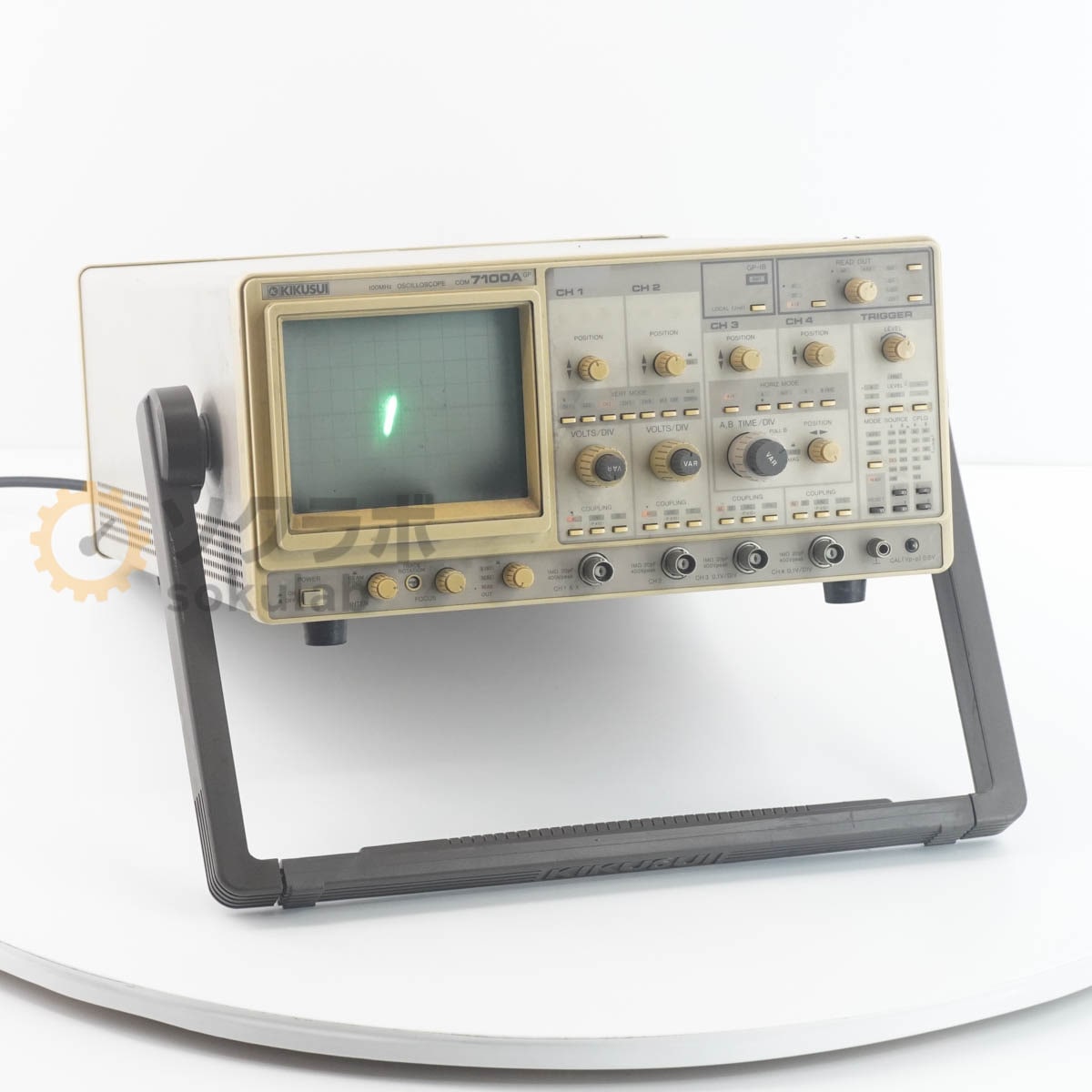 [JB]USED �ݾڤʤ� KIKUSUI COM7100AGP OSCILLOSCOPE �������������� 100MHz [07237-0111]