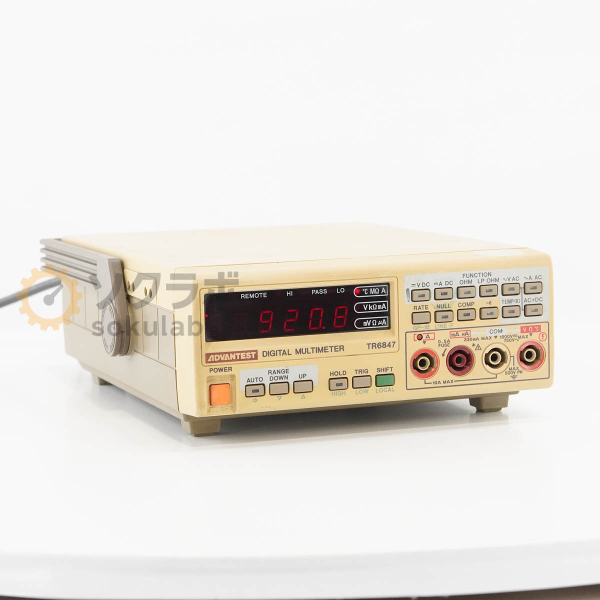 DW]USED 8日保証 ADVANTEST R6441B DIGITAL MULTIMETER デジタルマルチ