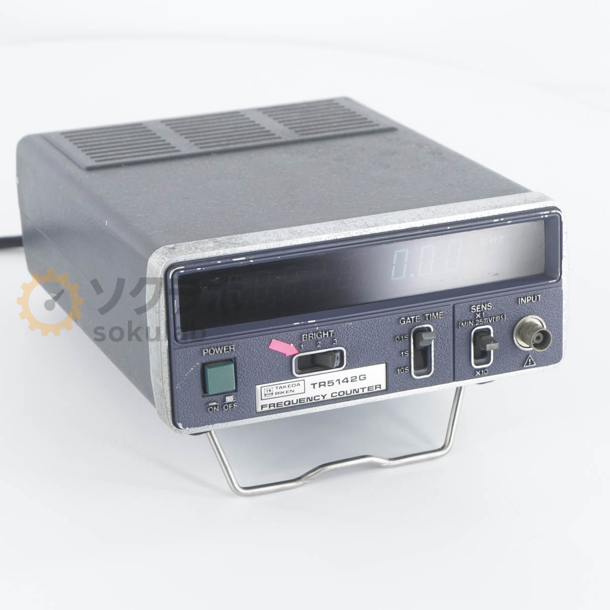 [DW]USED 8日保証 TakedaRiken TR5142G TR FREQUENCY COUNTER 周波数カウンター [07237 ...